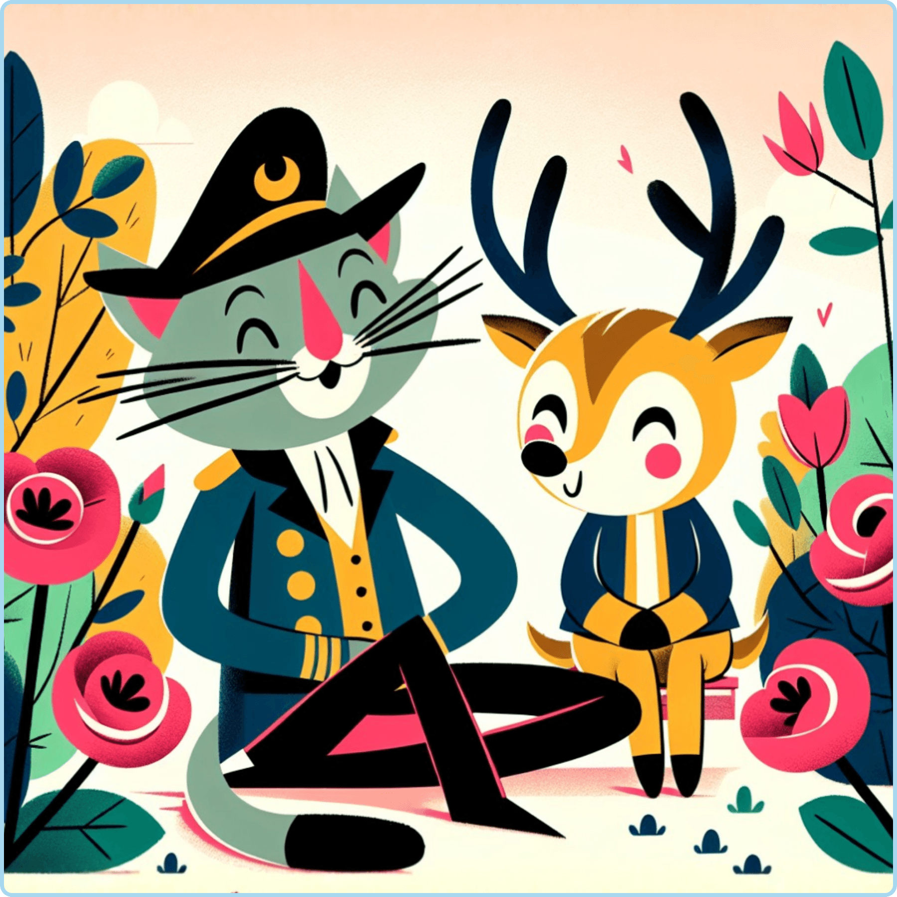 Captain Whiskers & Oliver